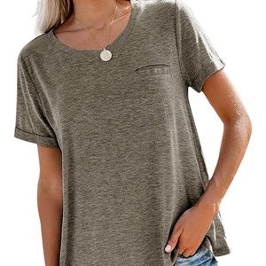 Loose short sleeved T shirt